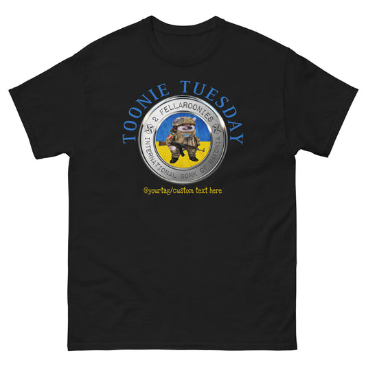 Personalized FELLAROONIE T Shirt with TAG/Custom text