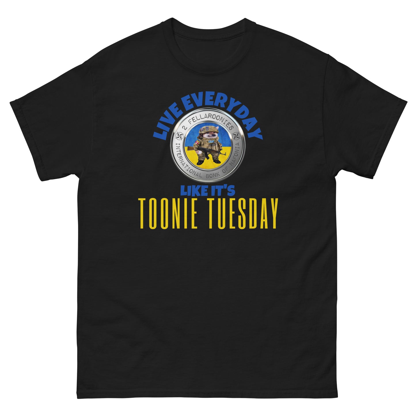 Personalized Live Everyday Like it's Toonie Tuesday T Shirt