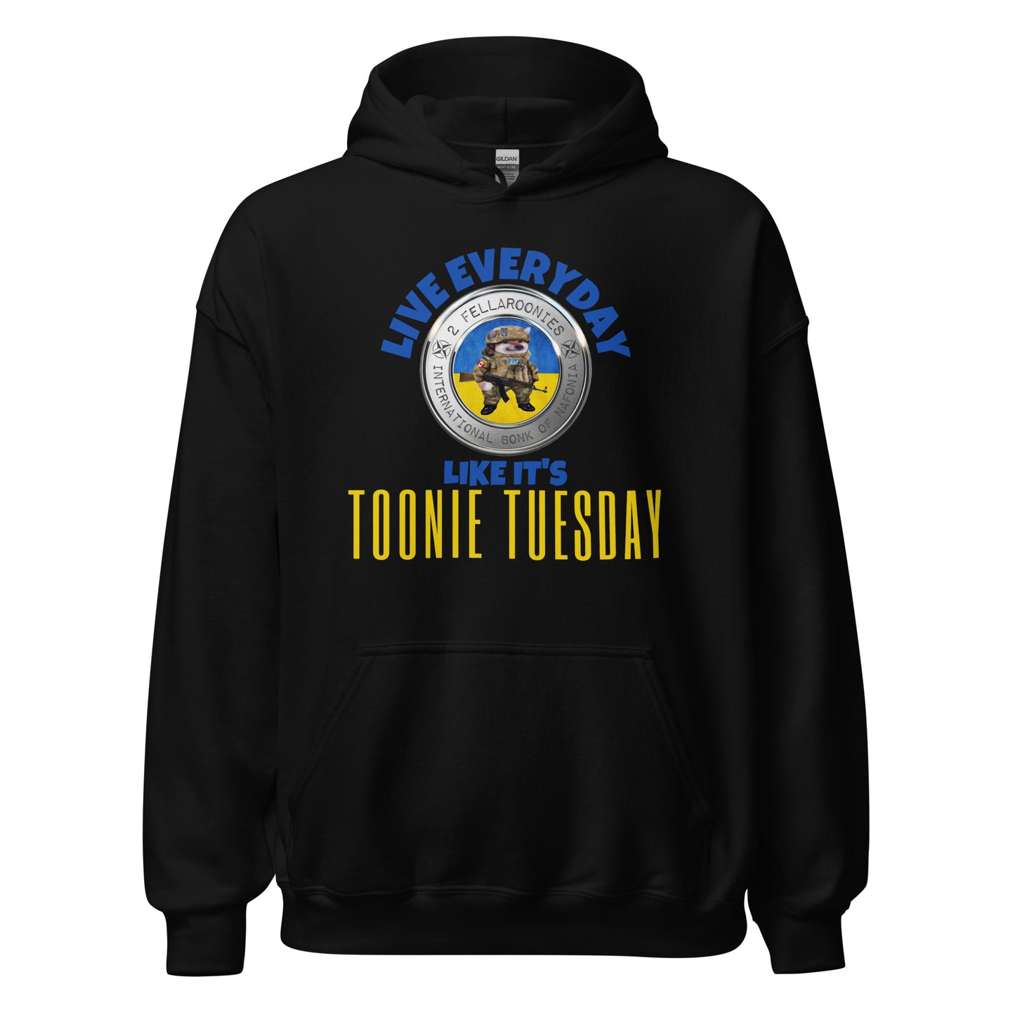 Personalized Live Everyday Like it's Toonie Tuesday Hoodie