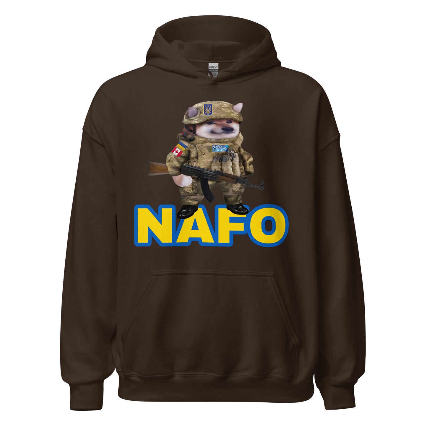 Personalized NAFO Fella Hoodie