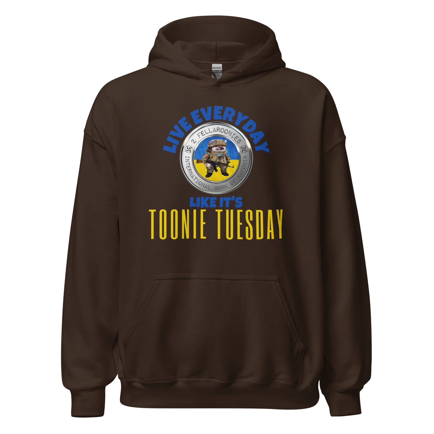 Personalized Live Everyday Like it's Toonie Tuesday Hoodie