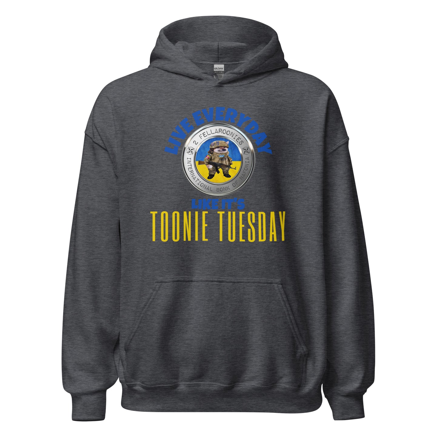 Personalized Live Everyday Like it's Toonie Tuesday Hoodie