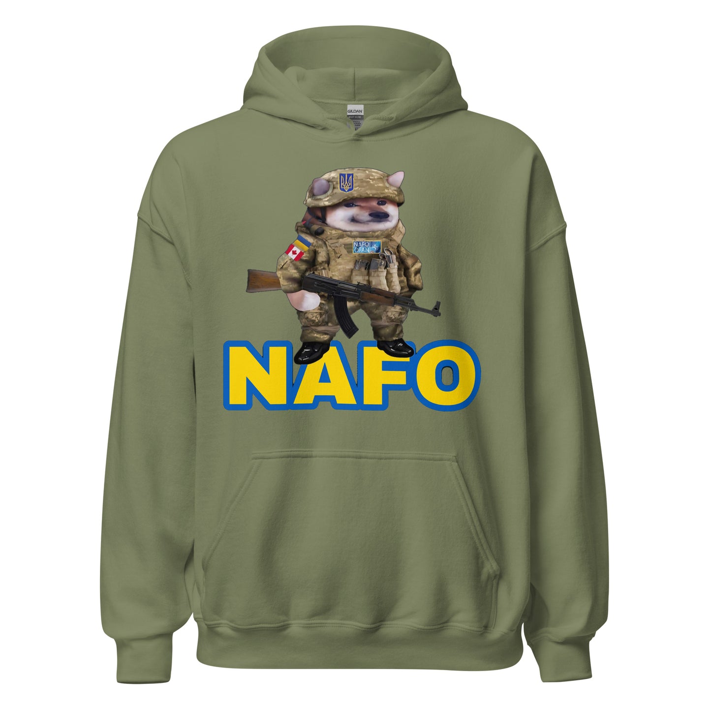 Personalized NAFO Fella Hoodie