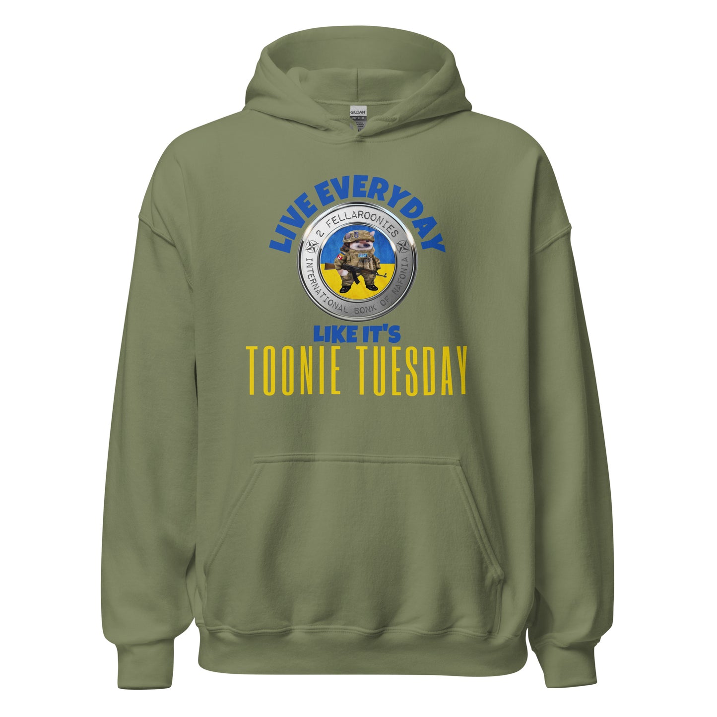 Personalized Live Everyday Like it's Toonie Tuesday Hoodie