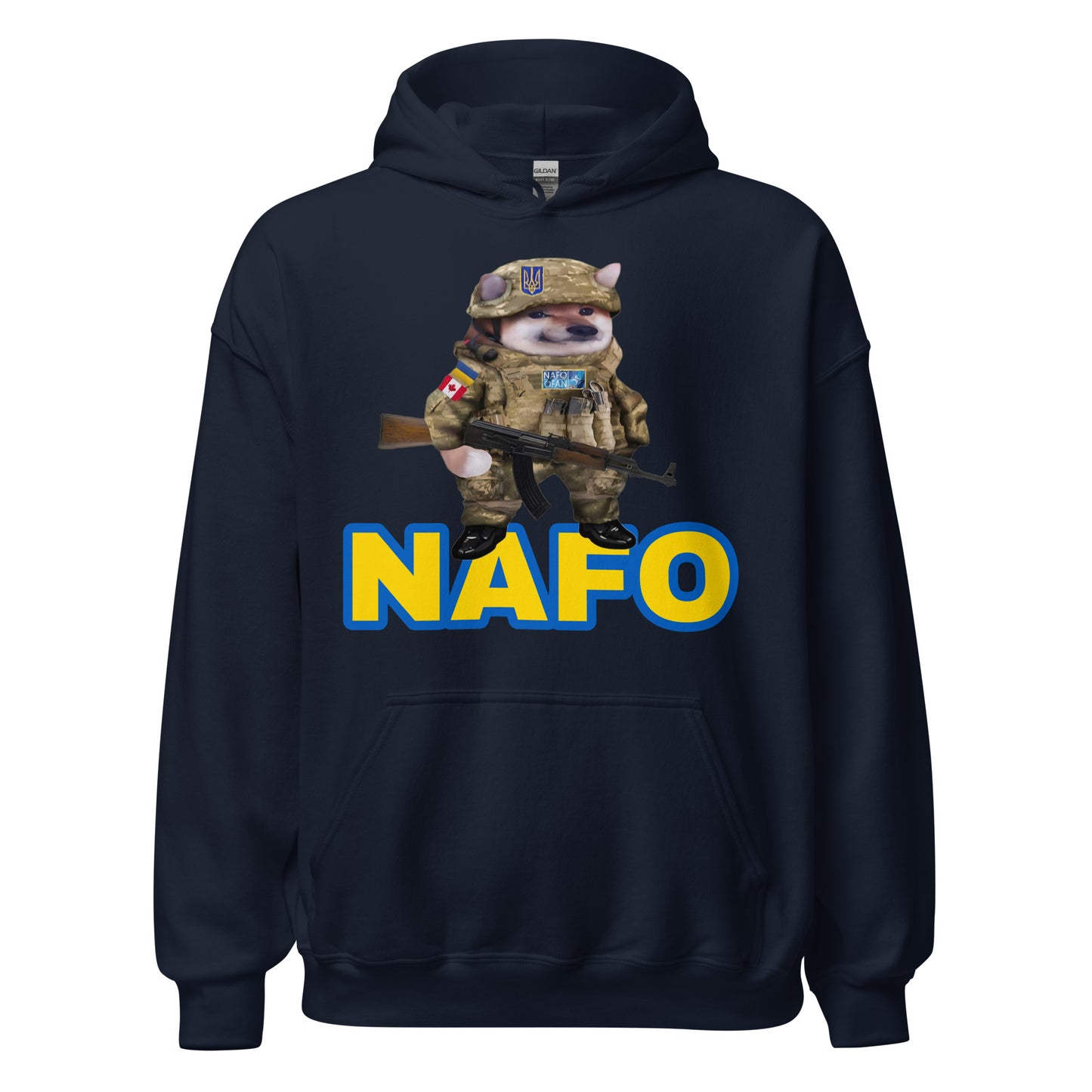 Personalized NAFO Fella Hoodie