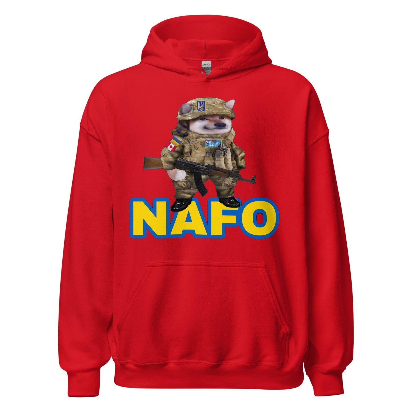 Personalized NAFO Fella Hoodie