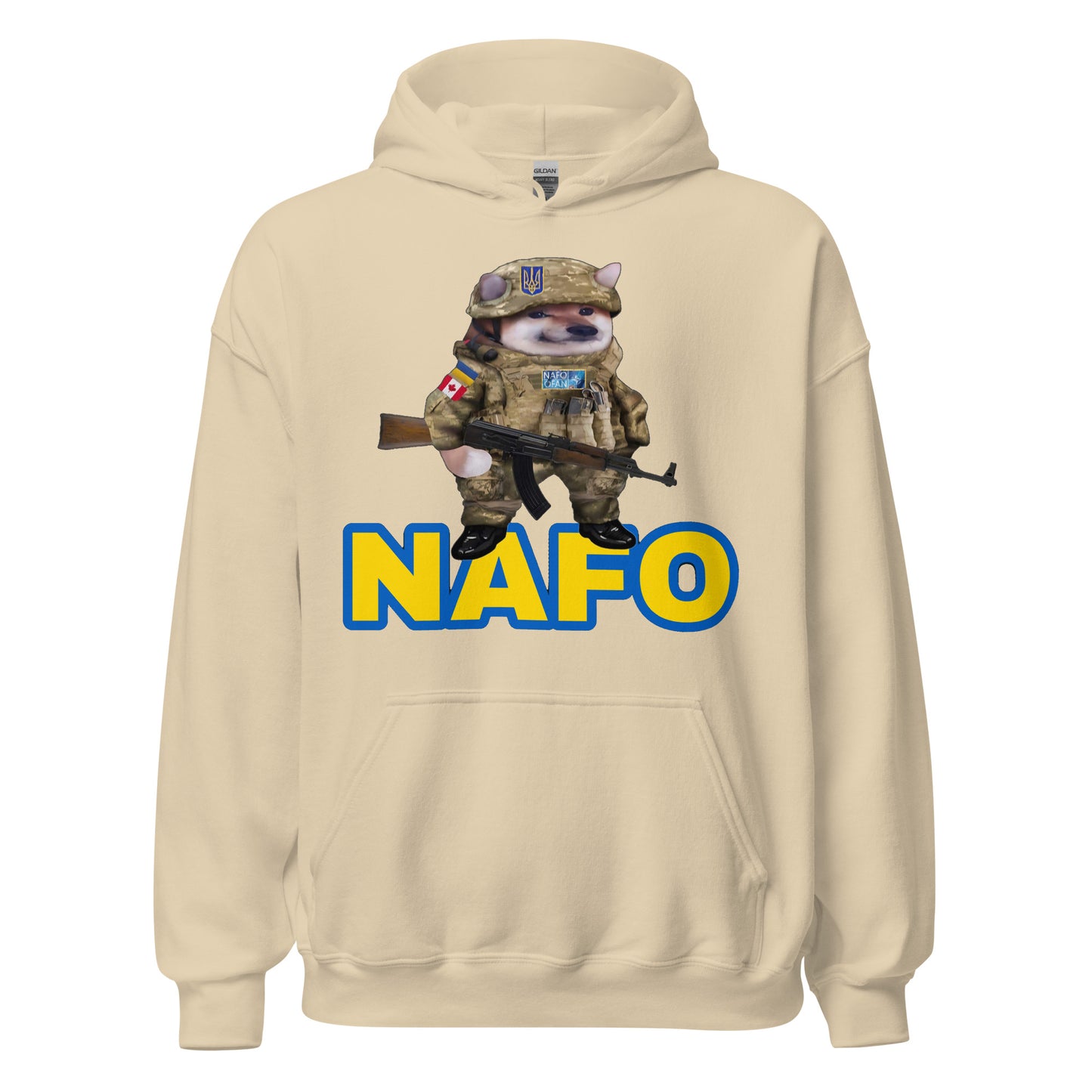 Personalized NAFO Fella Hoodie