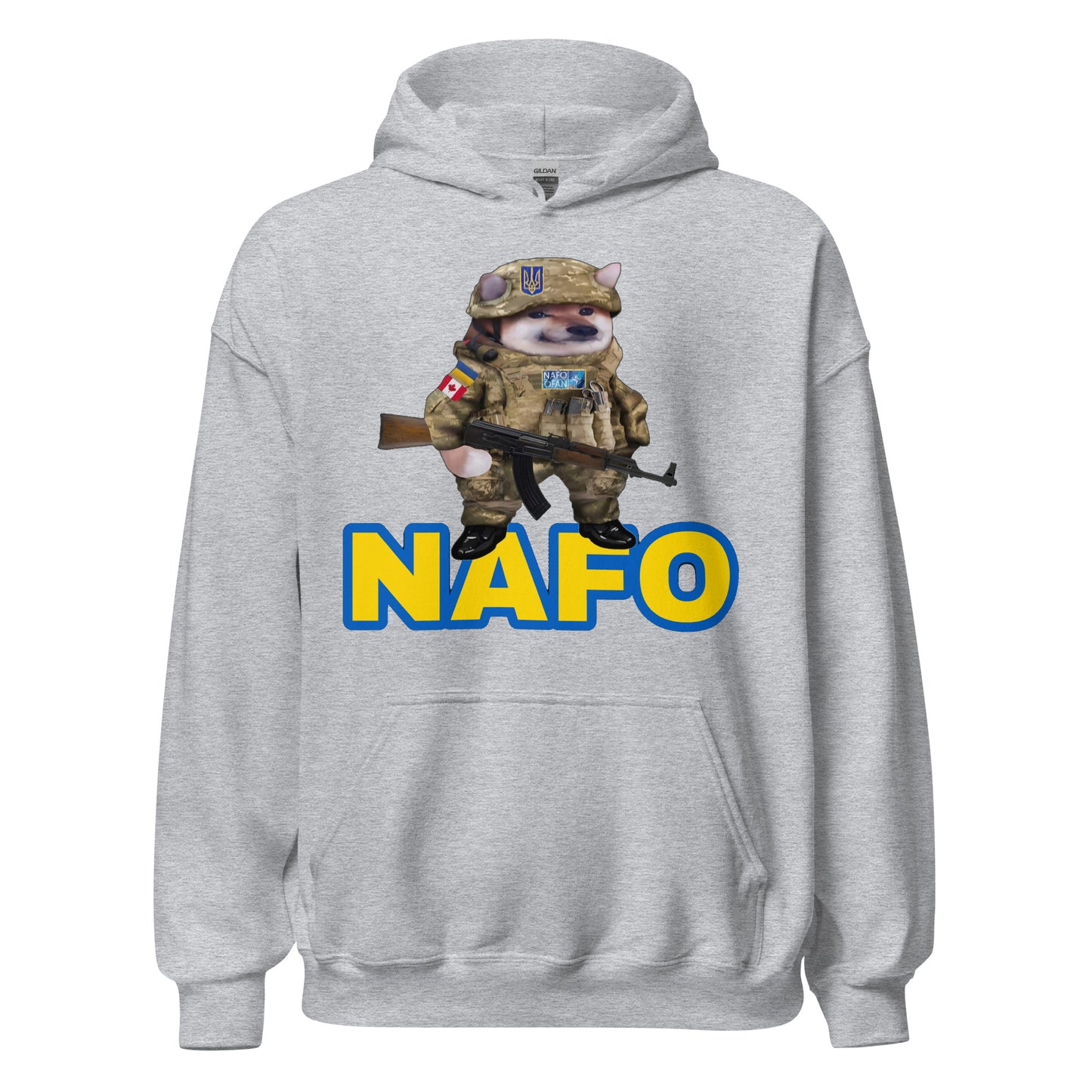 Personalized NAFO Fella Hoodie