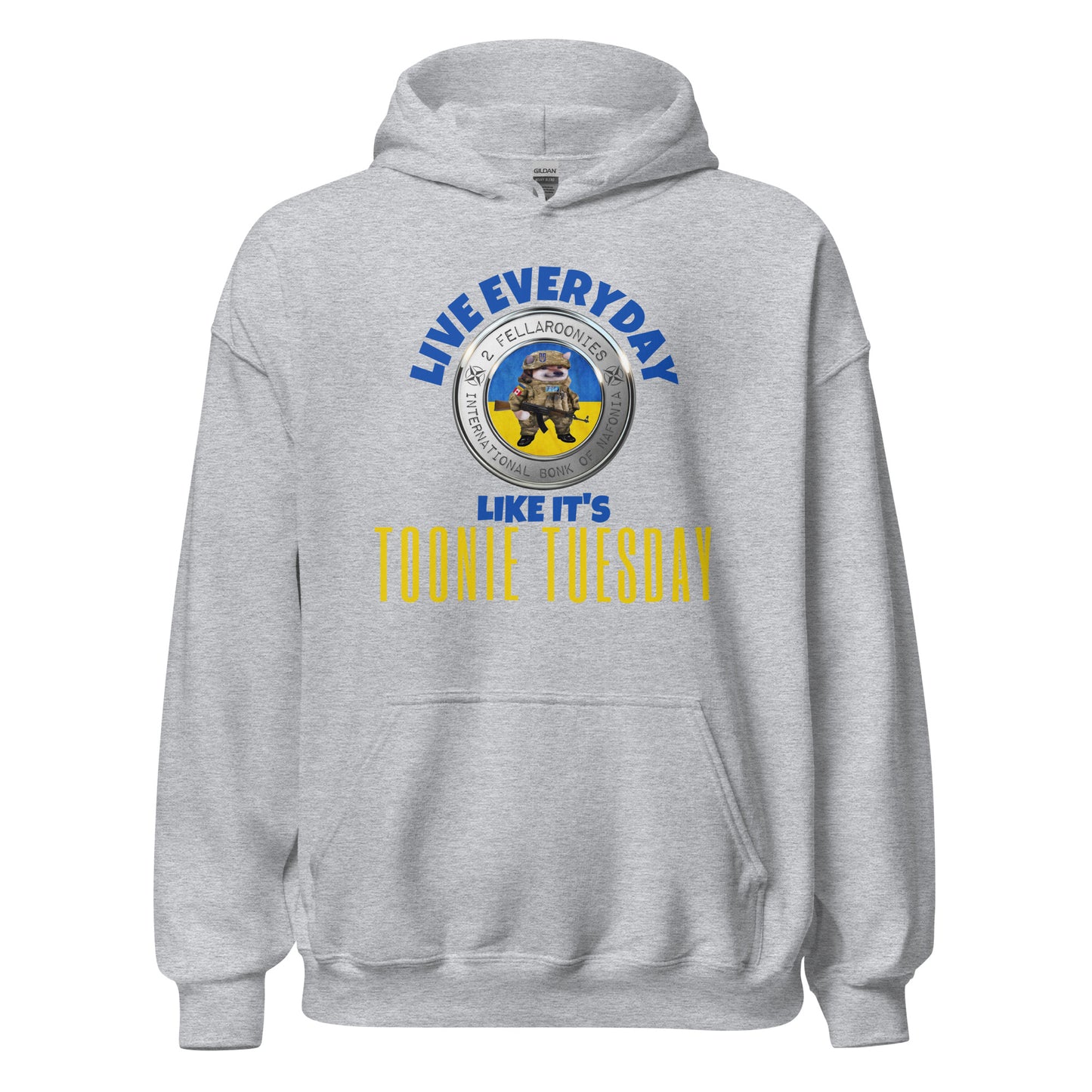 Personalized Live Everyday Like it's Toonie Tuesday Hoodie