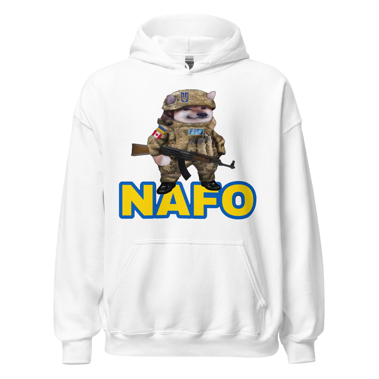 Personalized NAFO Fella Hoodie