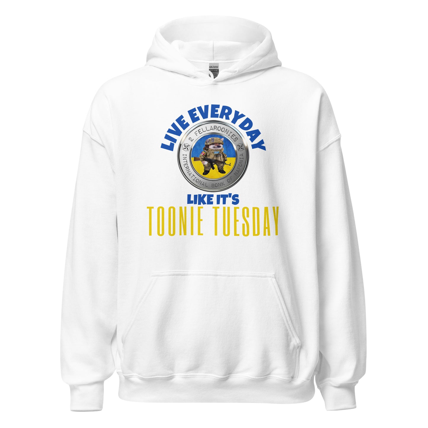 Personalized Live Everyday Like it's Toonie Tuesday Hoodie