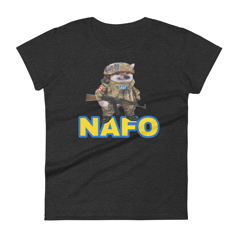 WOMEN'S Personalized NAFO Fella T-Shirt